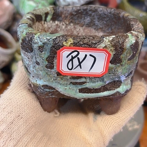 粗陶花盆手工花盆制作
