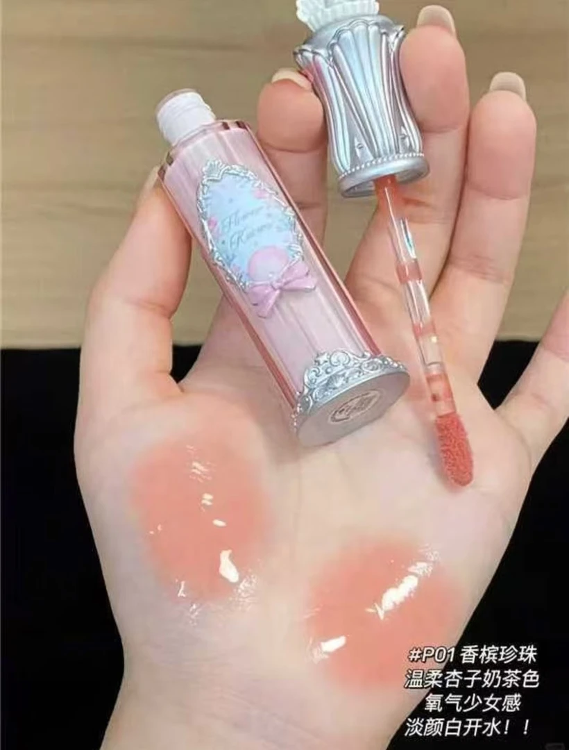 【派】 P01贝壳珍珠唇蜜唇油口红