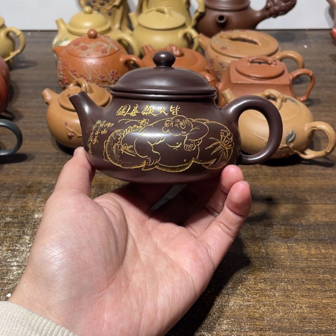 紫砂茶壶宜兴紫砂壶11