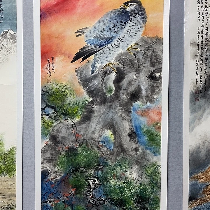 国画亲笔手绘原创