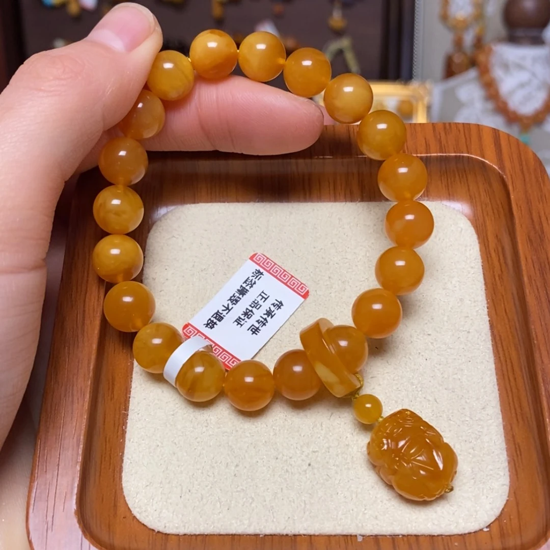 【闪购商品】手链蜜蜡未镶嵌手串