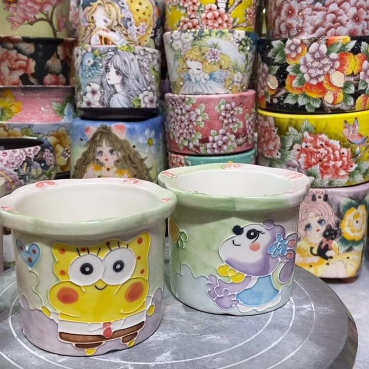 景德镇艺术手绘作品