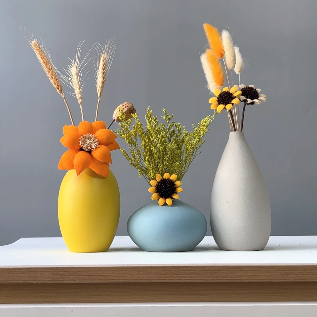 瓶花瓶带花高度20-30厘米左右