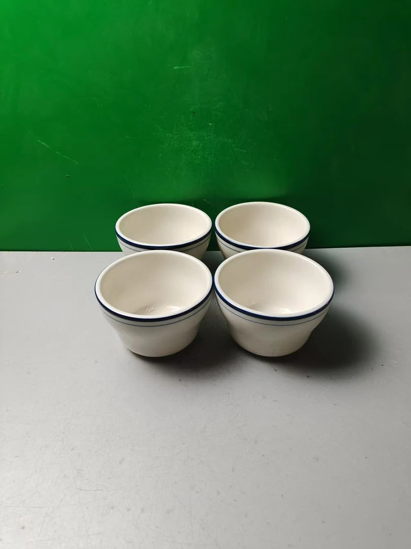 M772 碗4个（口径10，高7）陶瓷餐具 D1