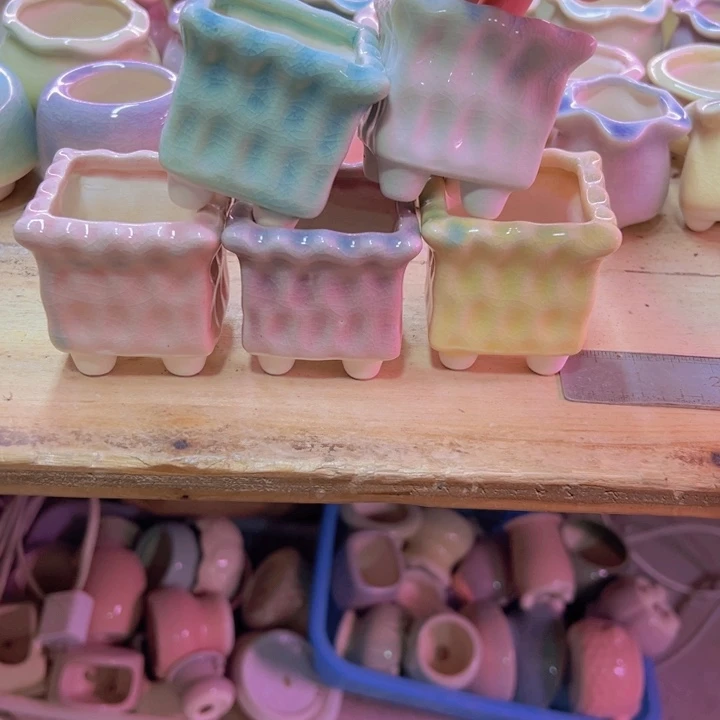 陶瓷花盆当场凑满12包邮