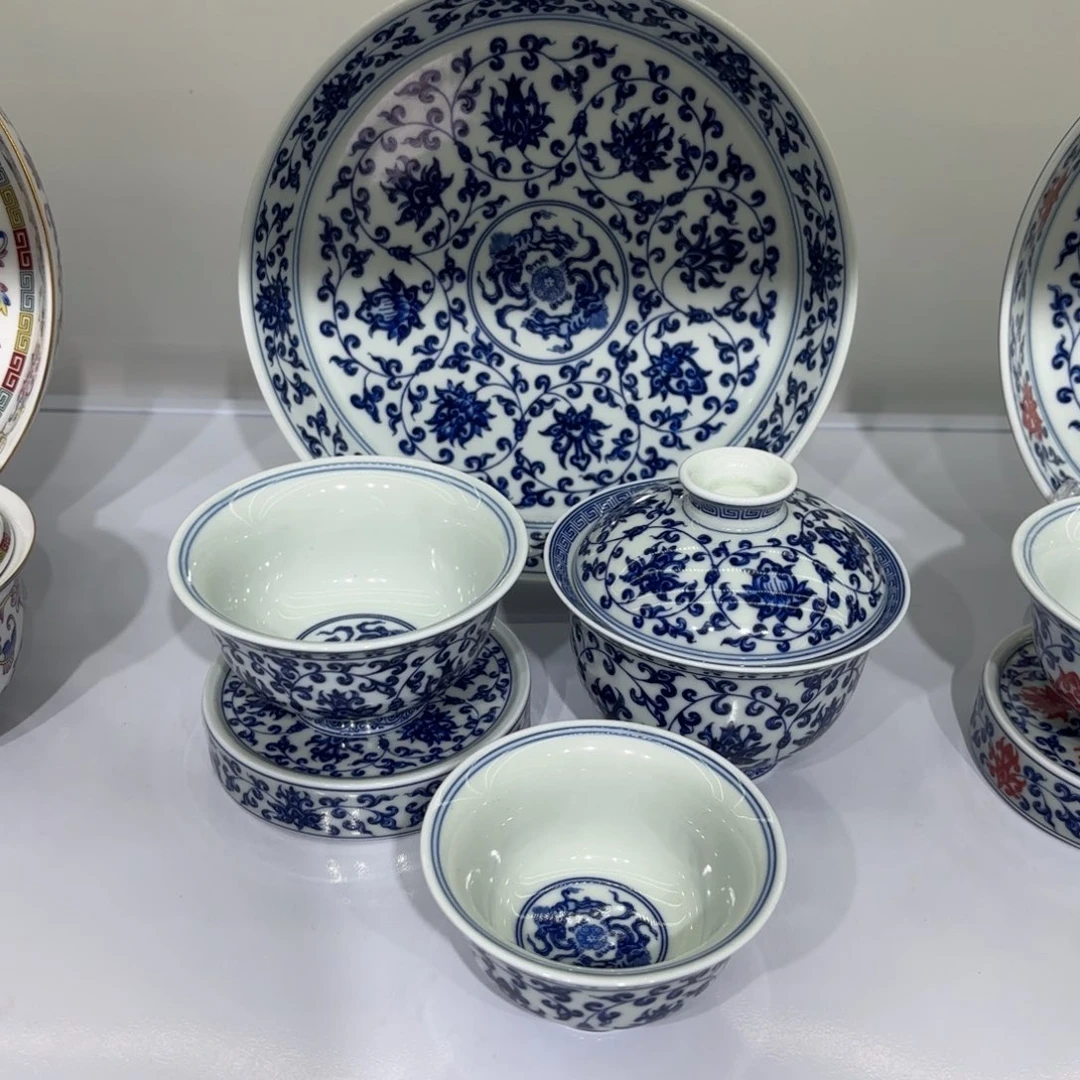 漫***中景德镇陶瓷五件套