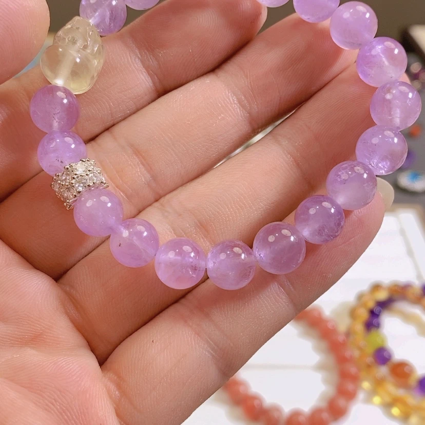 【闪购商品】水晶手链未镶嵌西*9mm手链