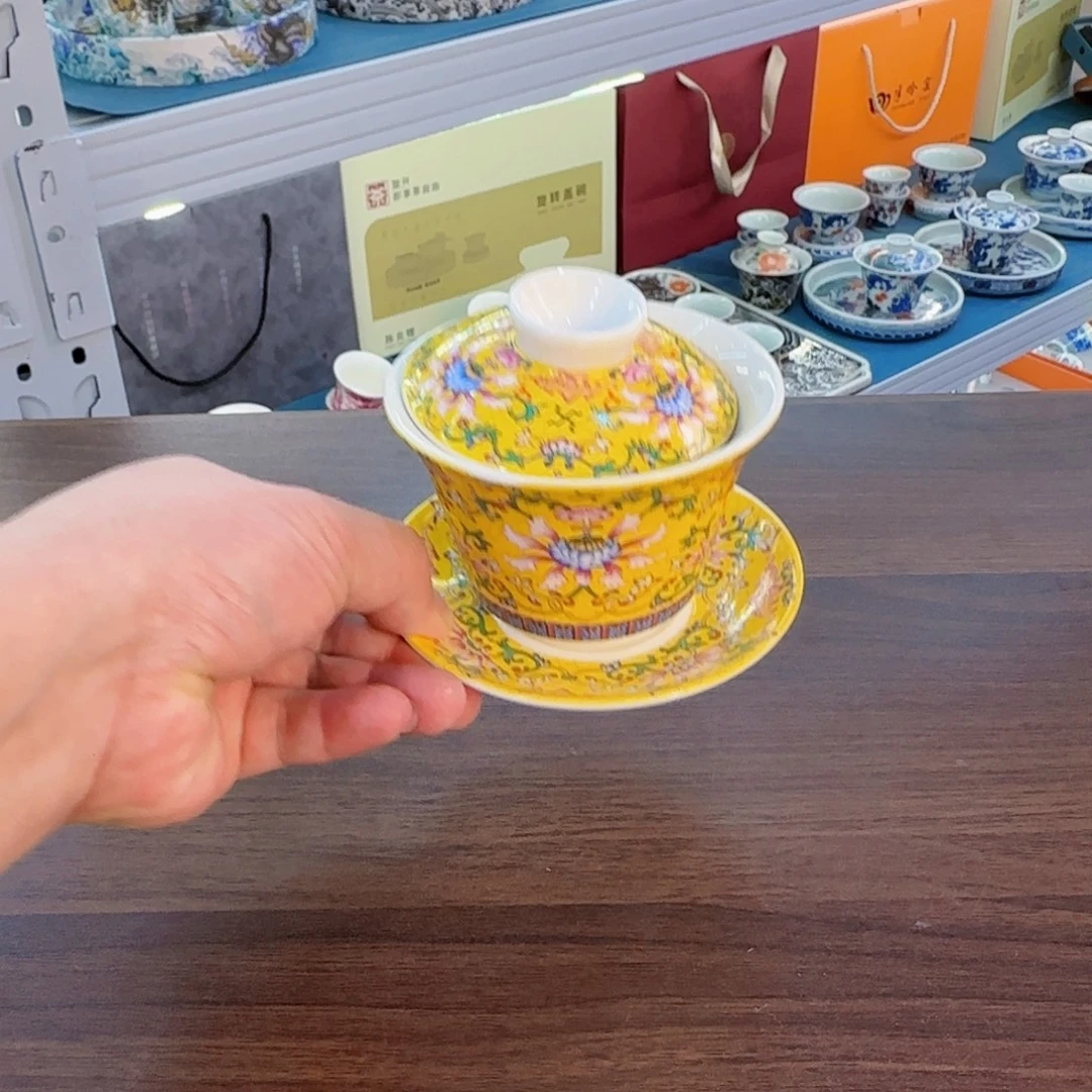 这些盖碗真好看！！！