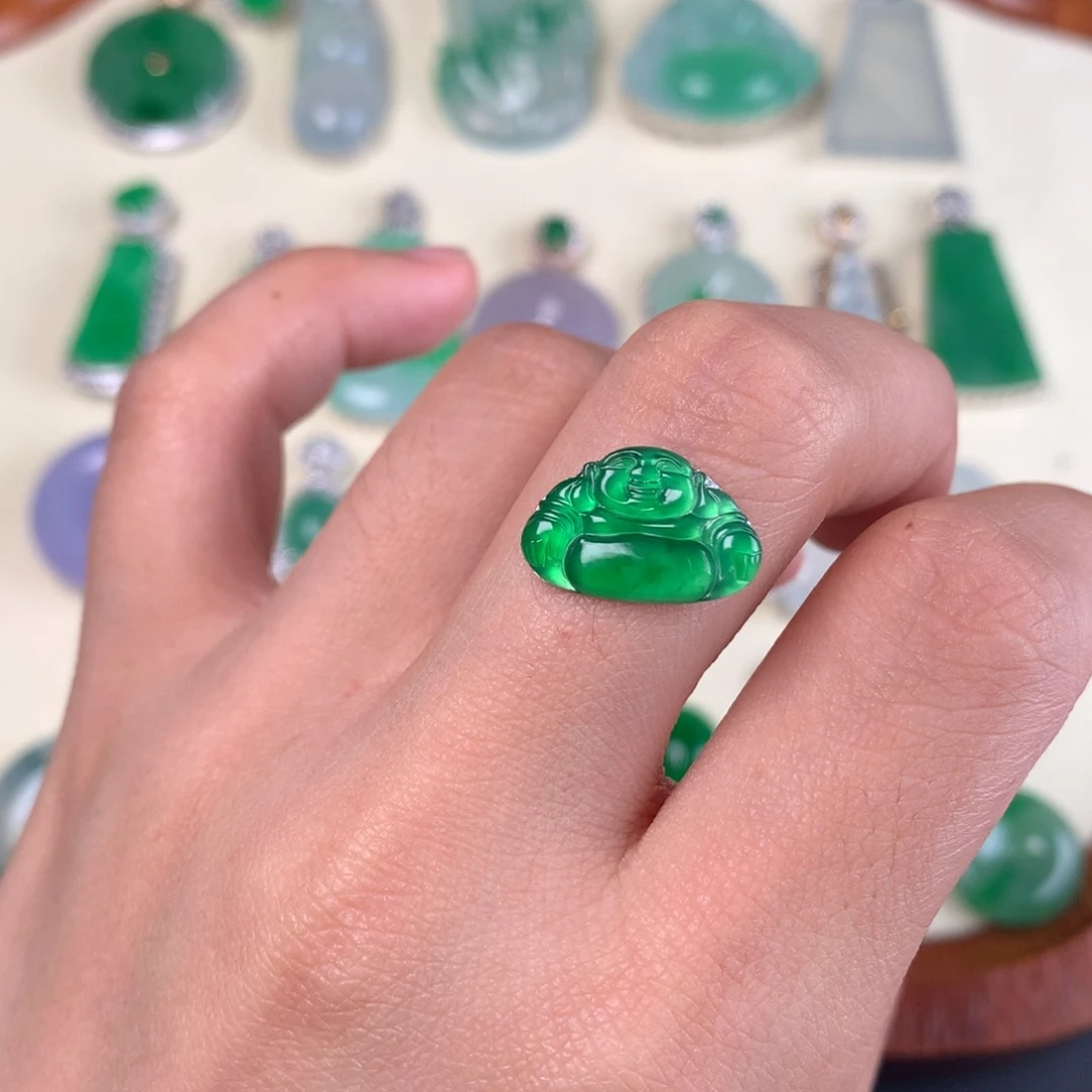 定制翡翠未镶嵌裸玉（镶嵌定制）