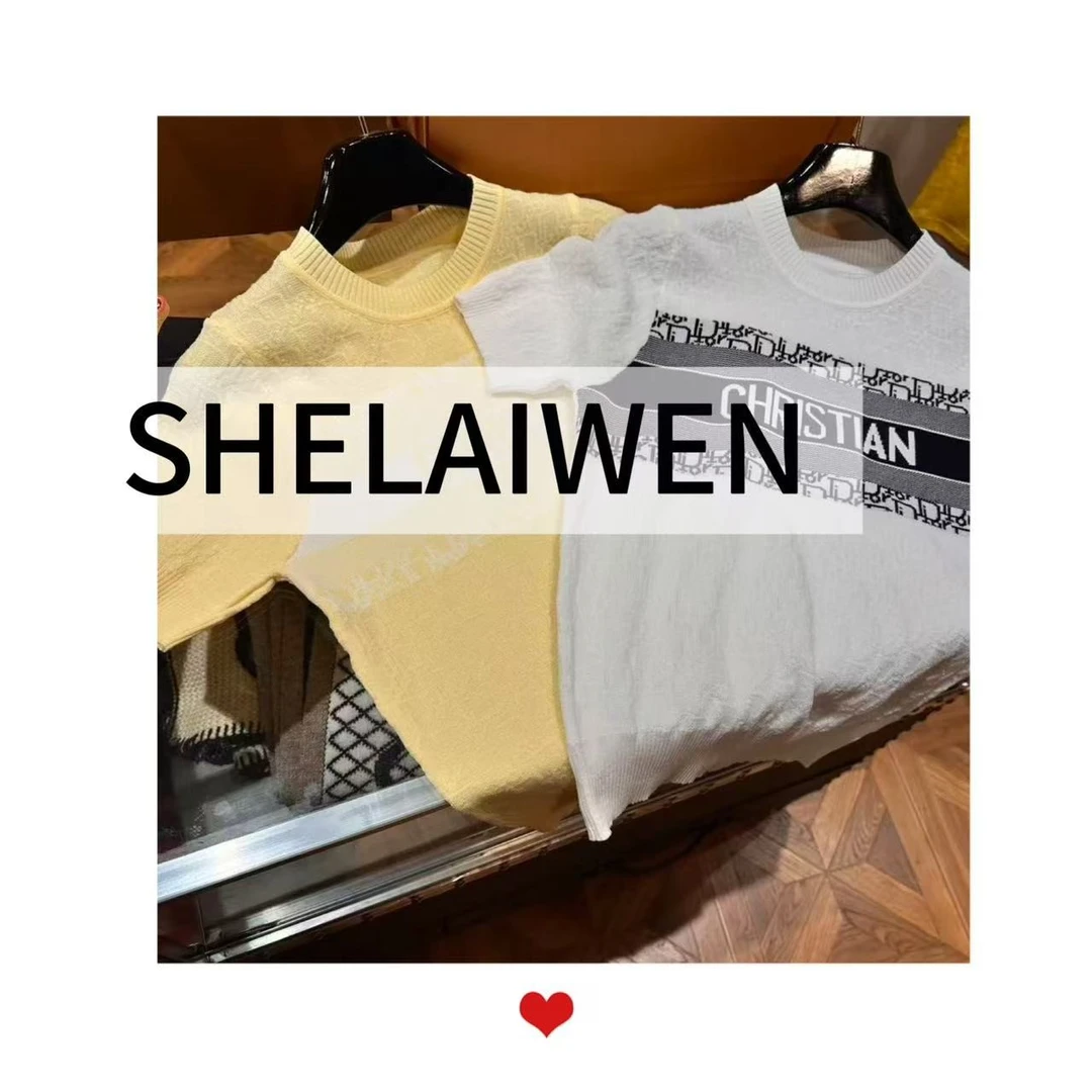 SheLaiwen【弟弟字母】2025新款重磅潮牌针织衫