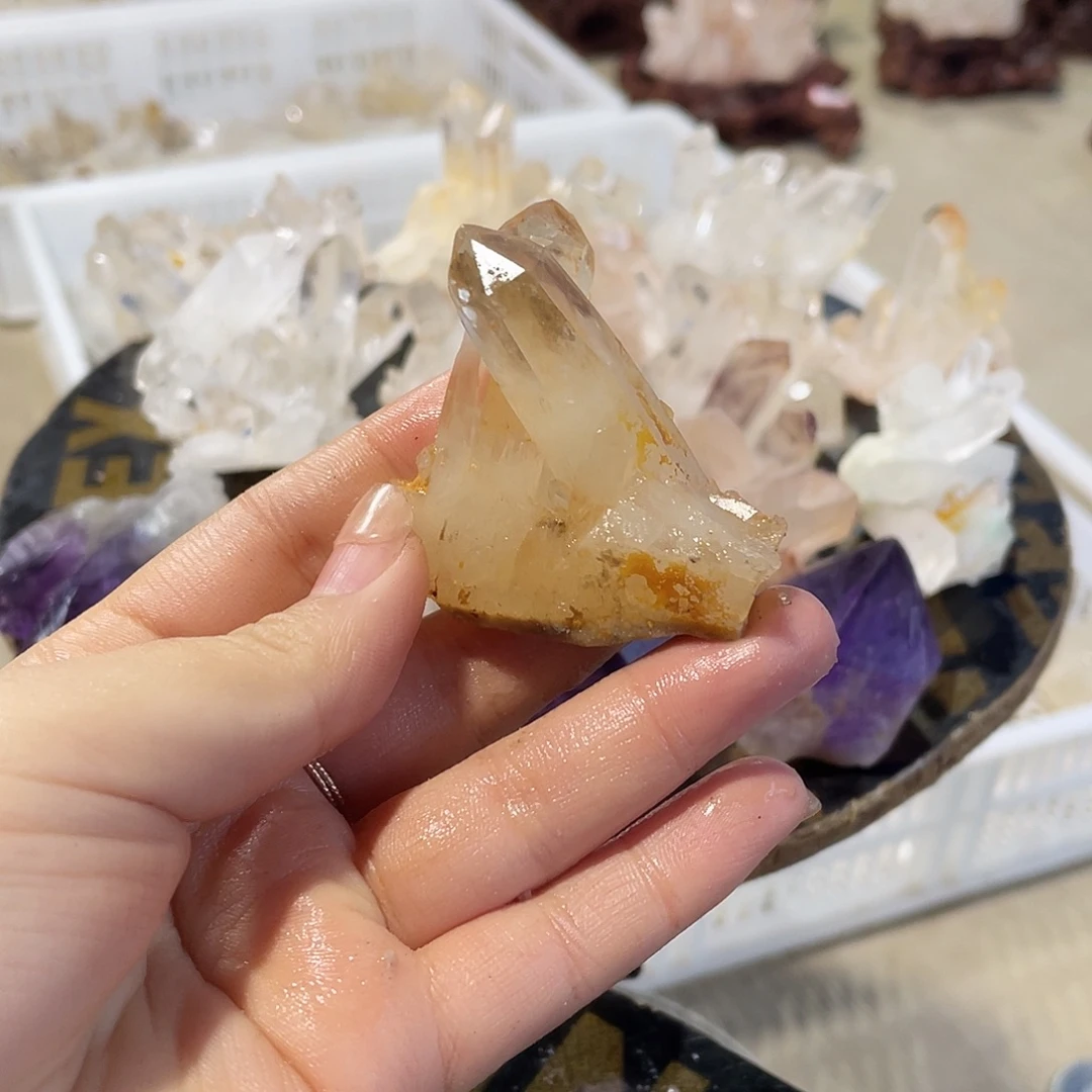 ****酥银S925镶嵌珠宝半成品水晶