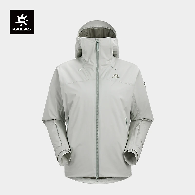 KAILAS凯乐石博格达PLUS冲锋衣户外防风防水保暖棉服女 KG2441231
