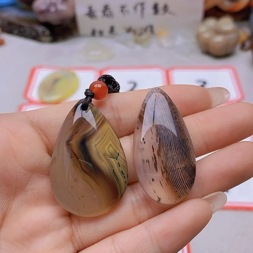 【闪购商品】未镶嵌玛瑙/玉髓珠宝半成品颖*