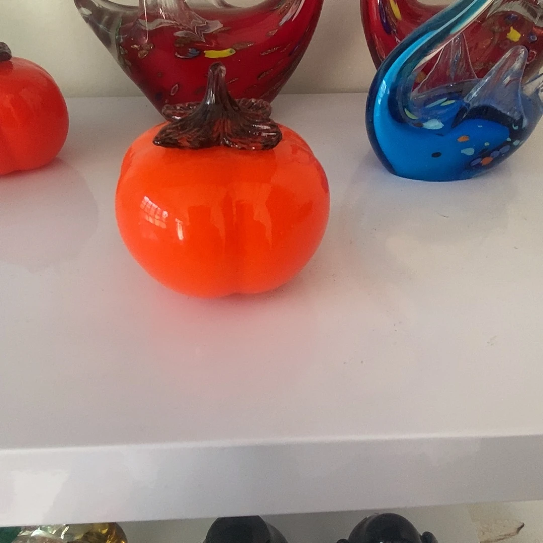 山***阳琉璃浅色柿子一个