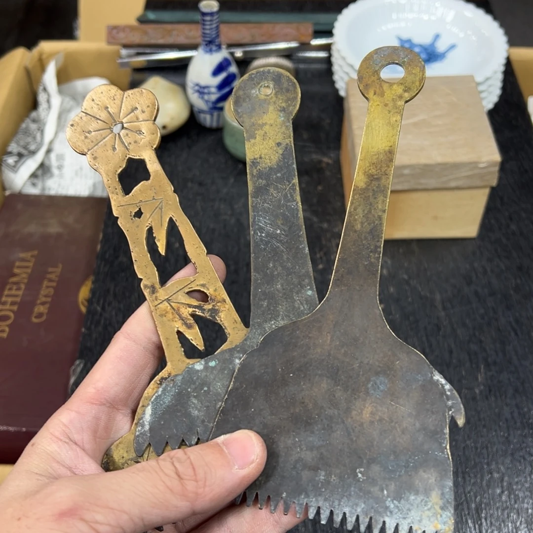铜日本中古工艺品摆件