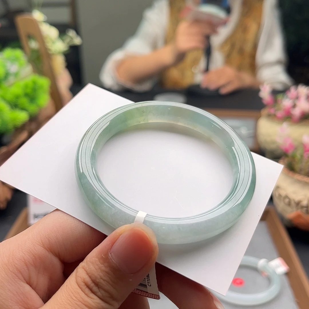 翡翠未镶嵌手镯54-56号68