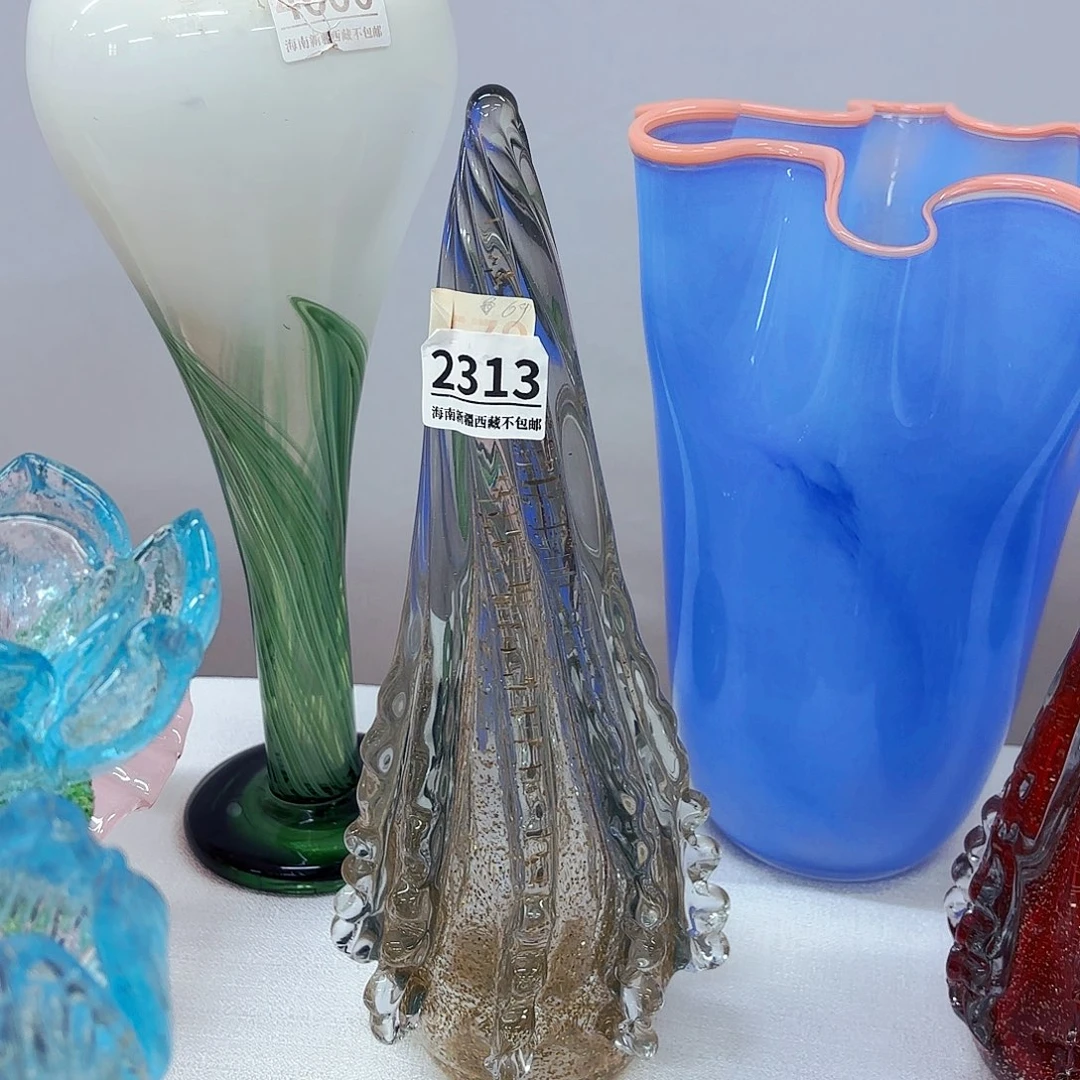 2313圣诞树 安妮琉璃手工花器