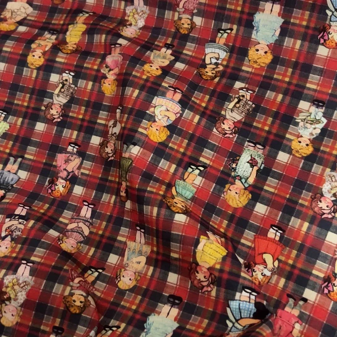 一米价纯棉平布1.1米宽果子布艺10.5