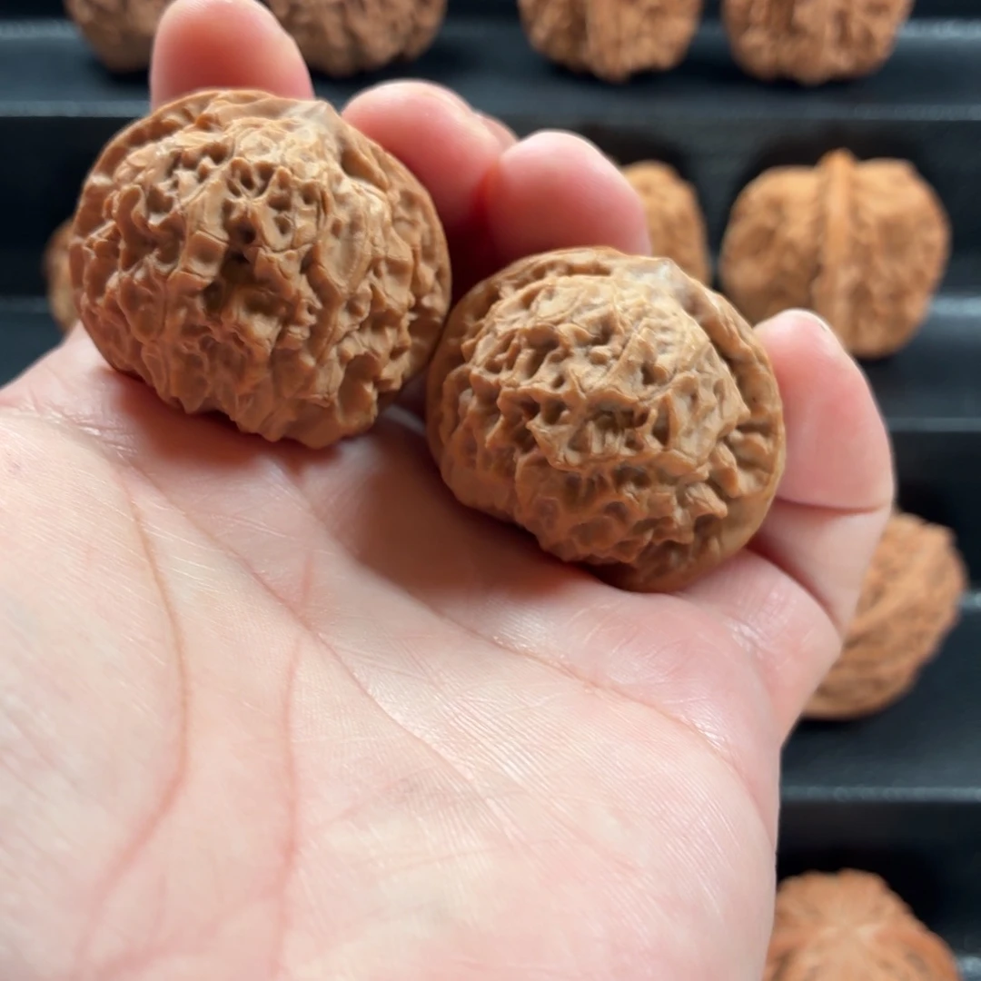 桃核把件野生原树鱼子纹40福利