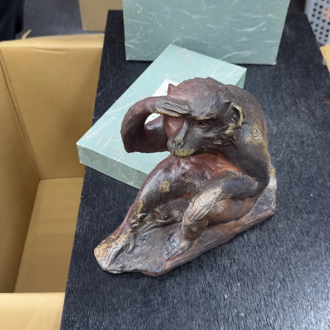 陶瓷日本中古工艺品摆件