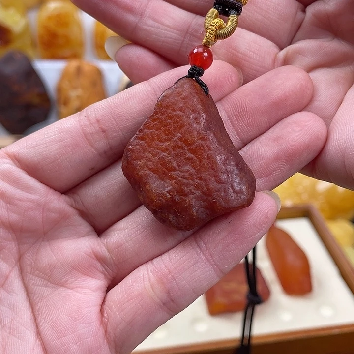 蜜蜡项链未镶嵌7.5克