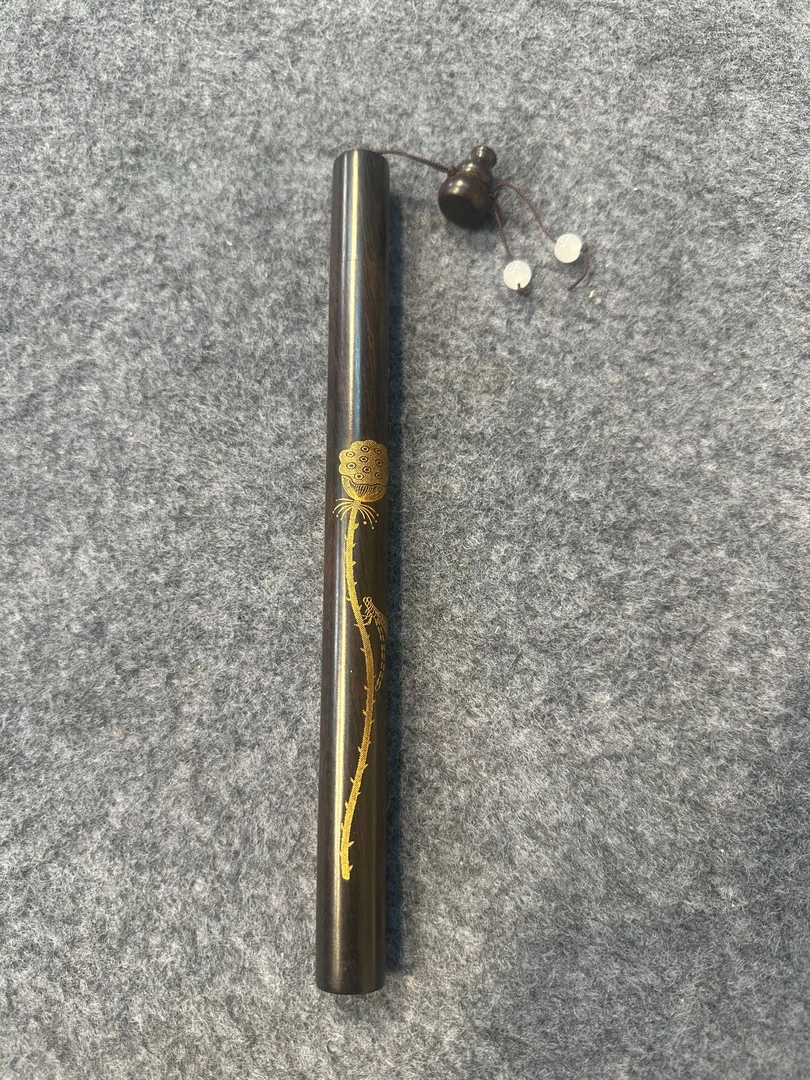 紫光檀线香筒 多样性发其一