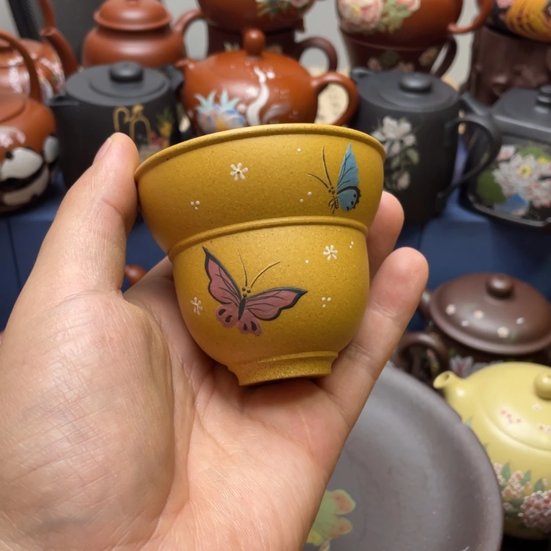 茶杯紫砂紫砂主人杯100cc