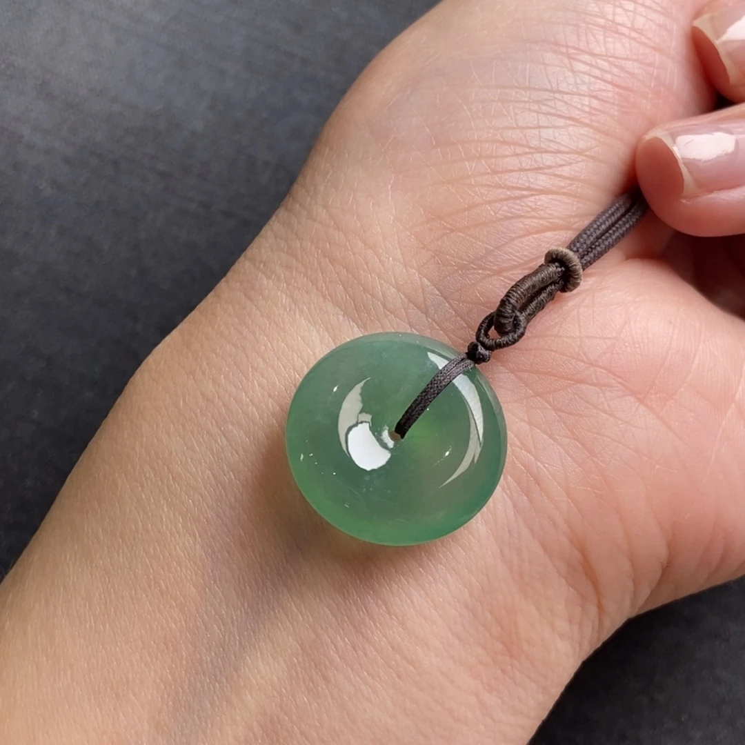 翡翠未镶嵌颈饰19.5-5.8