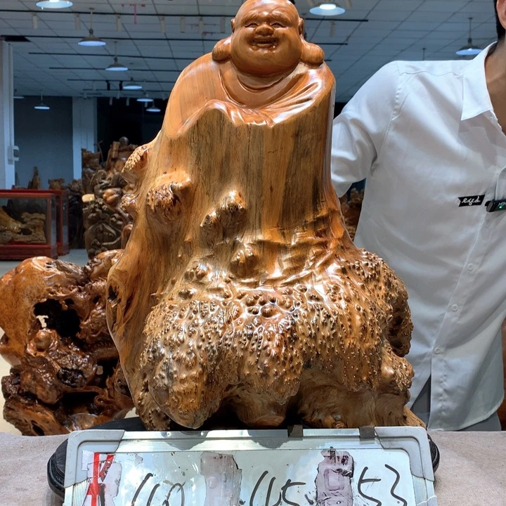 旧***猫木工艺品摆件不包邮