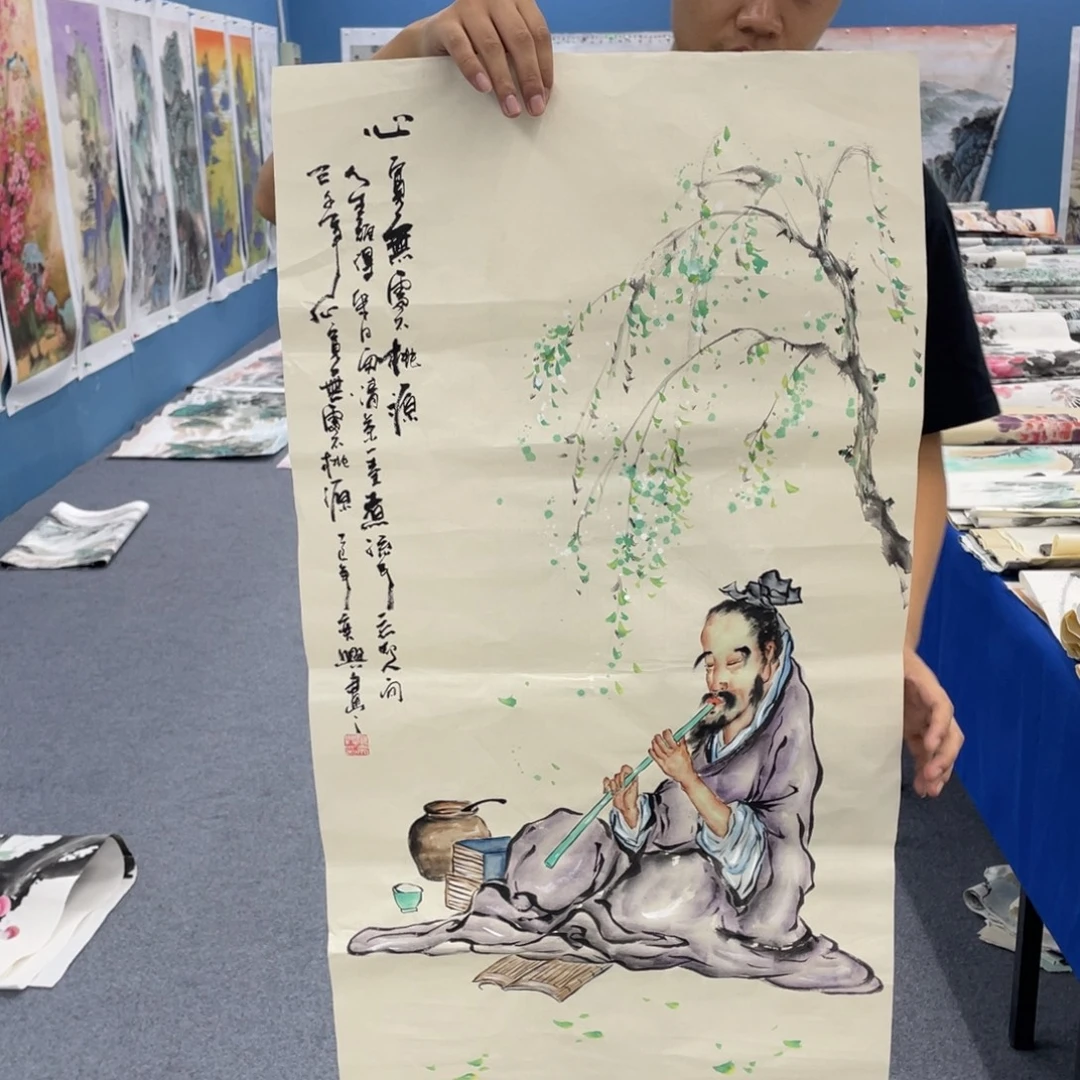 国画手绘国画欣赏一下
