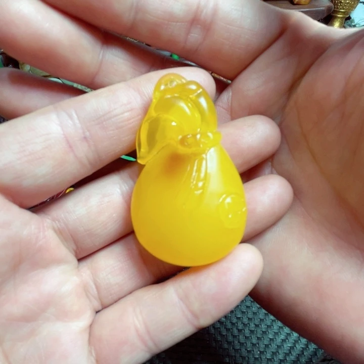 滴血莲花菩提把件