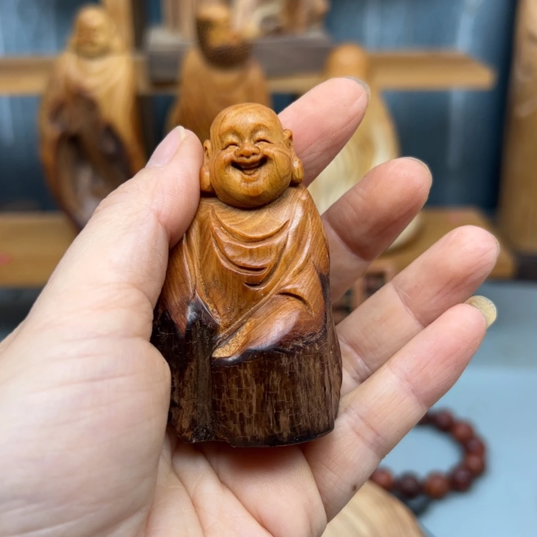 柏木崖柏木摆件手把件，7