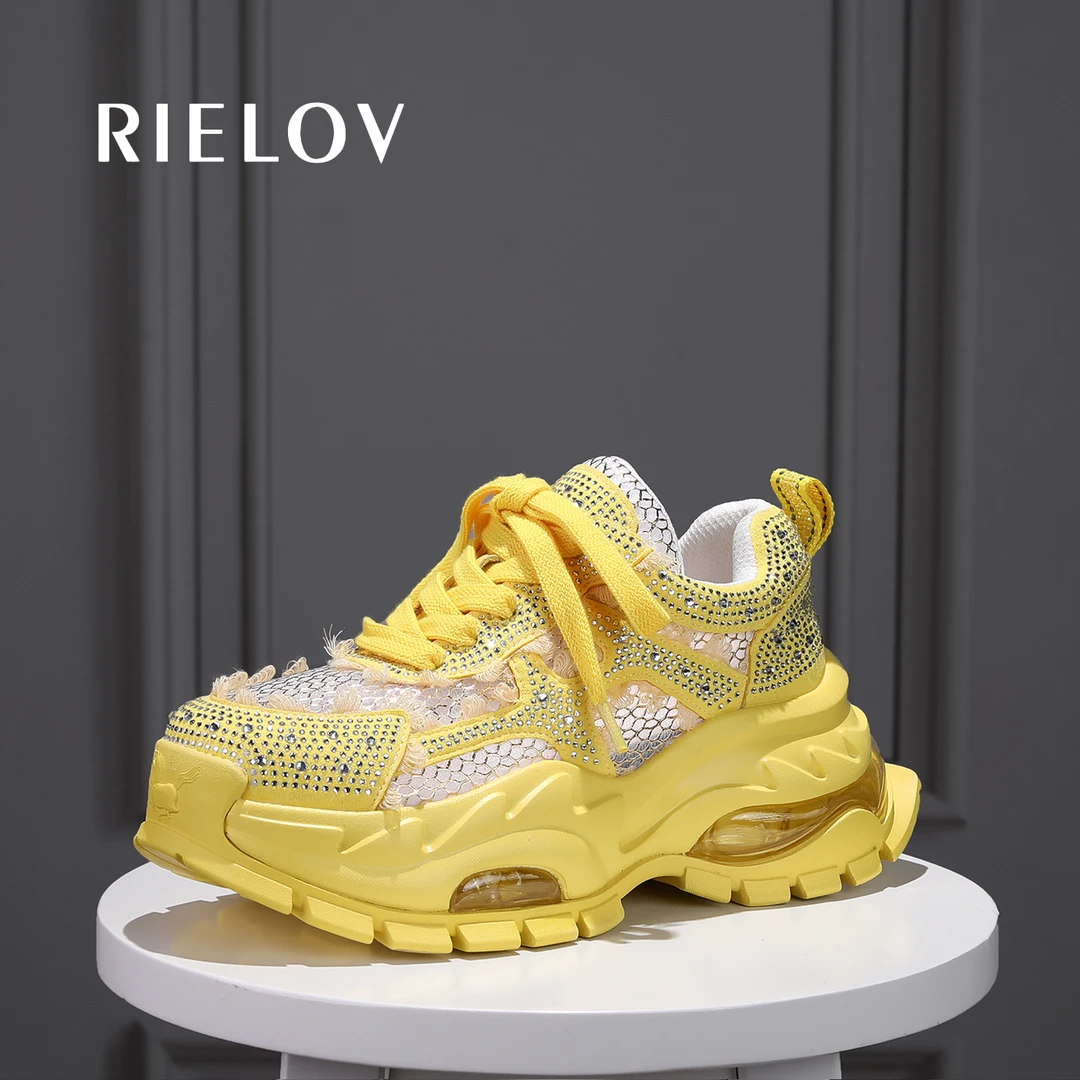丽丽 RIELOV增高7.5cm时尚潮流百搭女士休闲鞋2573-7