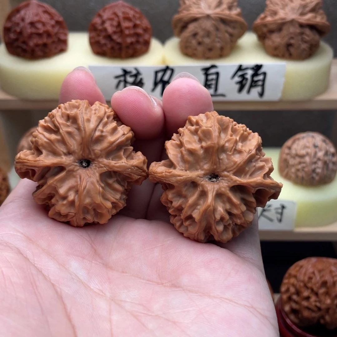 文玩核桃吊坠苹果圆41➕开播福利