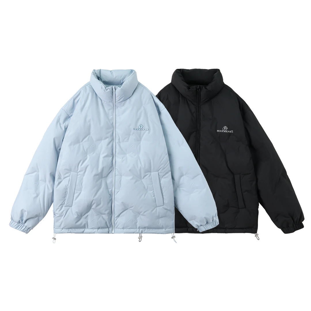BINFU冬季 基础款新款男女同款纯色羽绒服