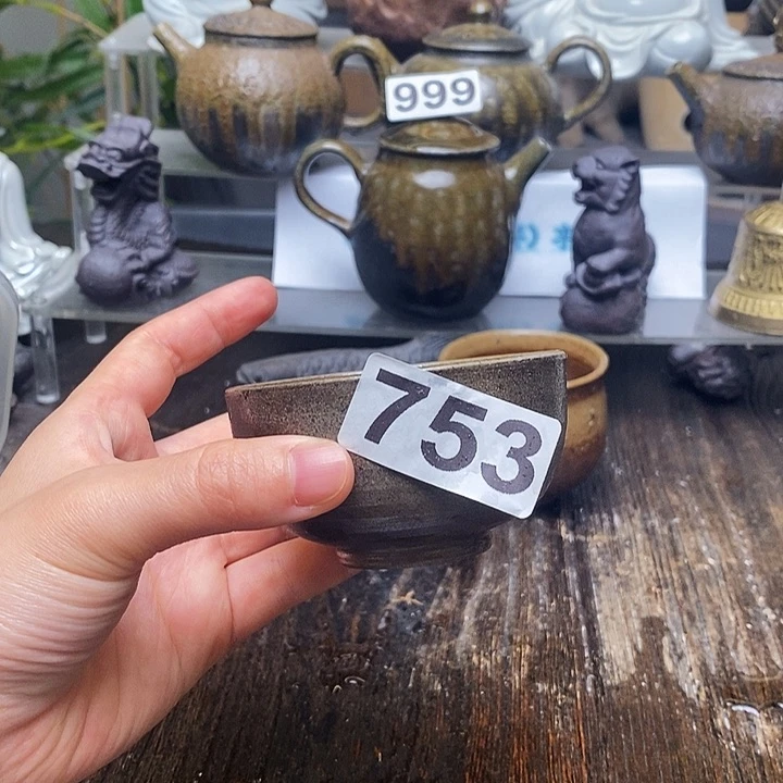 杯泥舍柴烧精品茶器