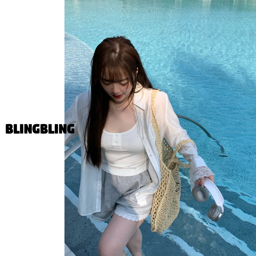 唐不灵微胖《百搭精灵》背心吊带春夏基础