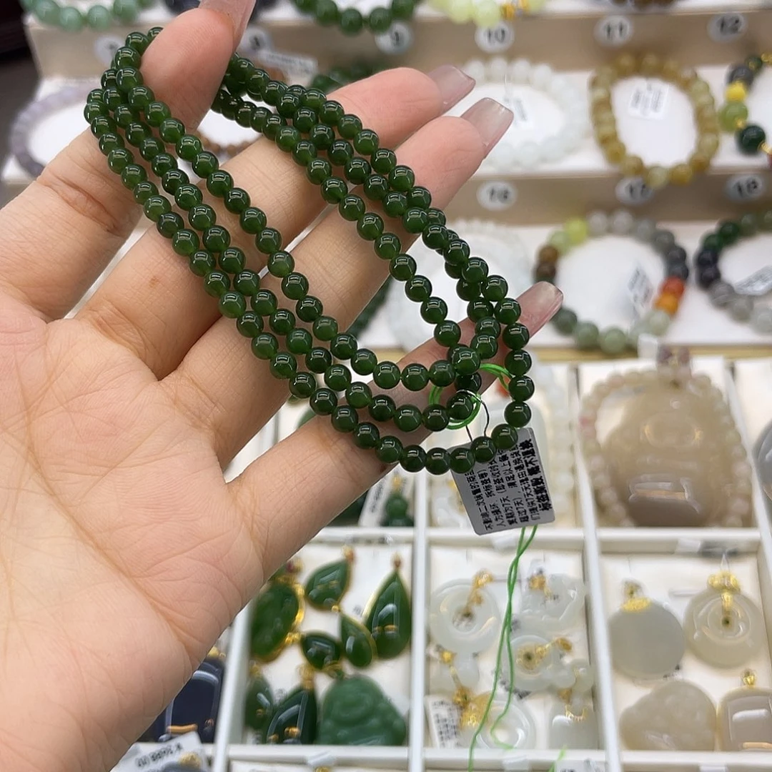 开***泰和田玉未镶嵌手串