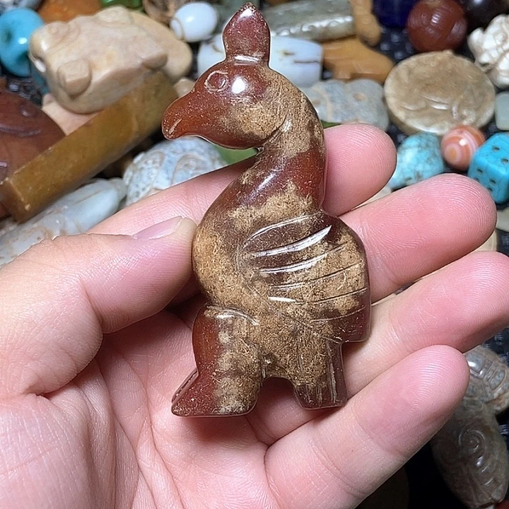 和田玉未镶嵌颈饰164