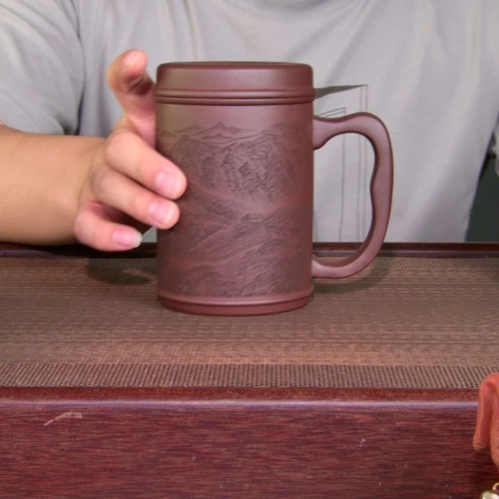 茶杯紫砂高货放漏