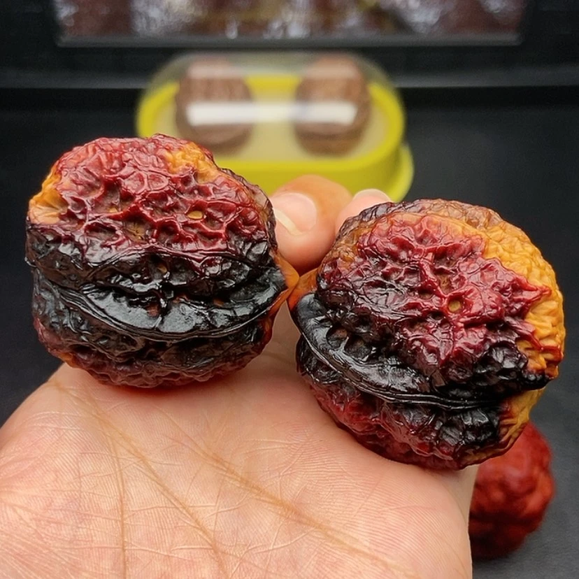 【闪购商品】把件文玩核桃42尺龙脊妖蟾