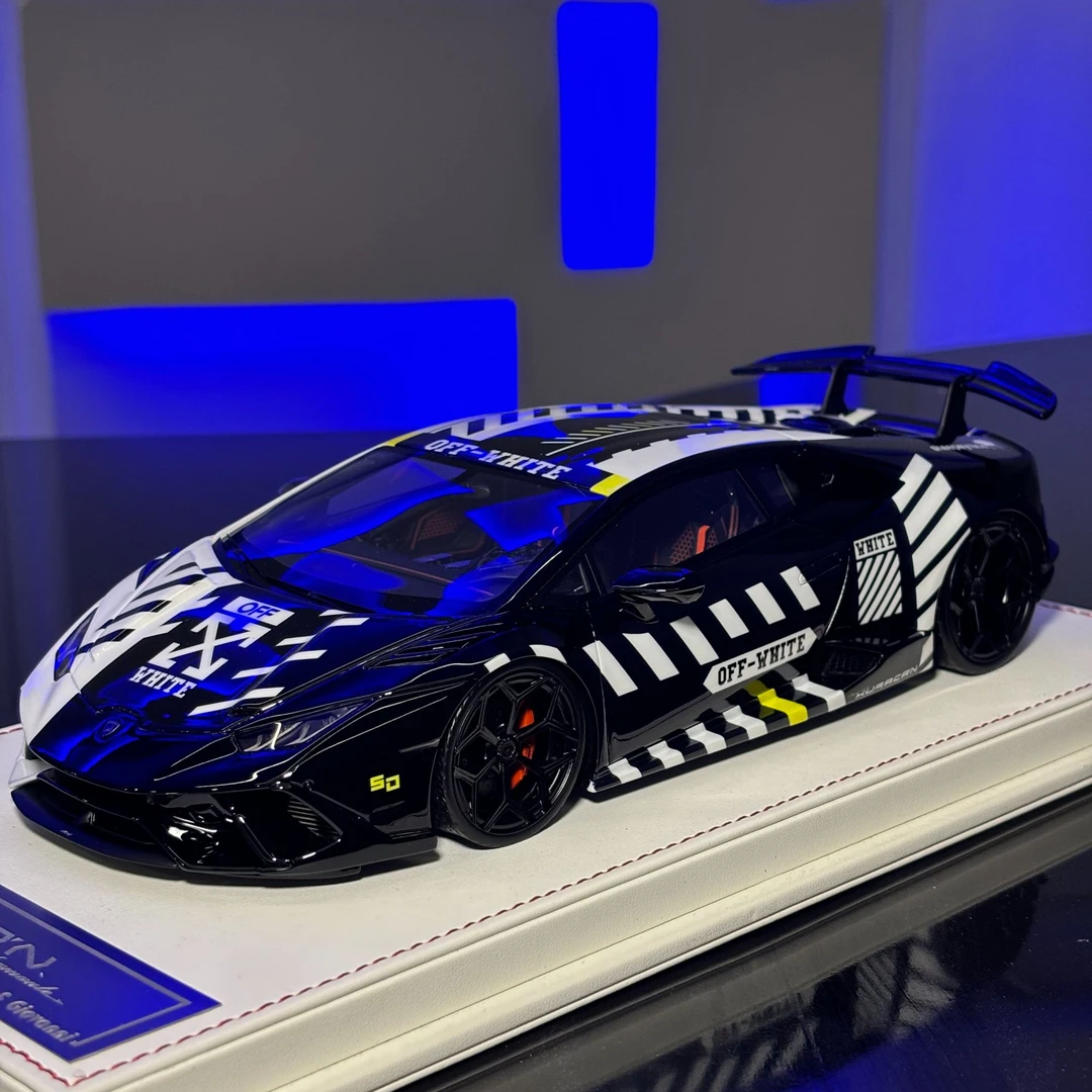 【Davis&Giovanni1:18树脂】兰博基尼小牛飓风联名限量版汽车模型DG