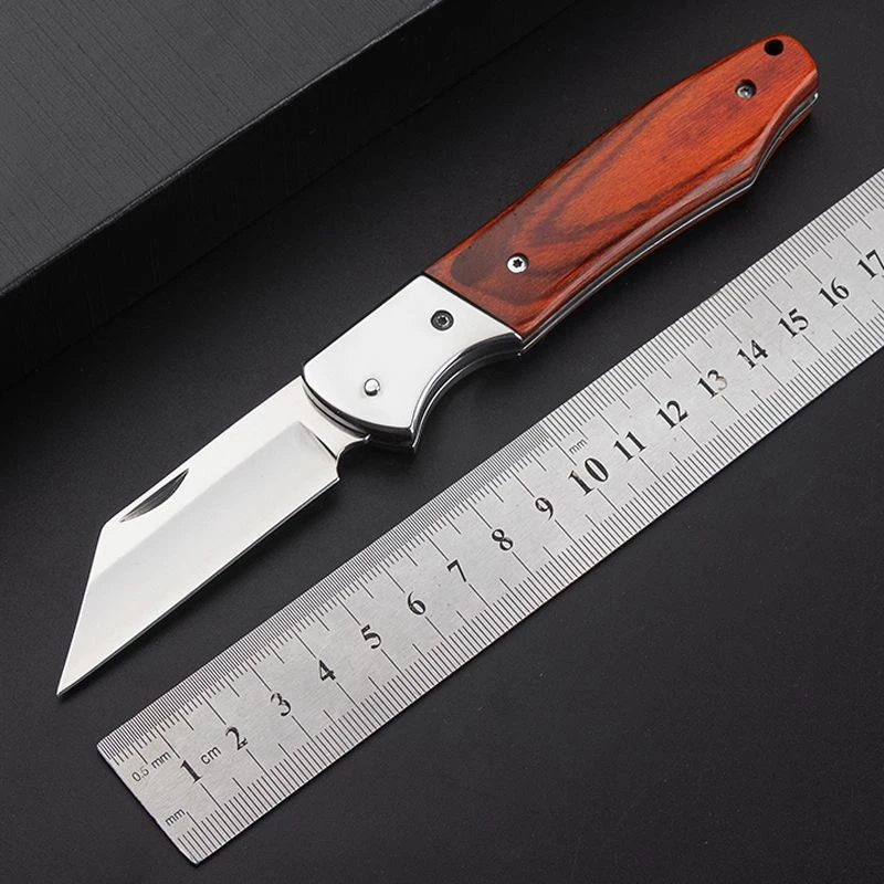 专业园艺折叠嫁接刀果树苗木专用工具木柄设计