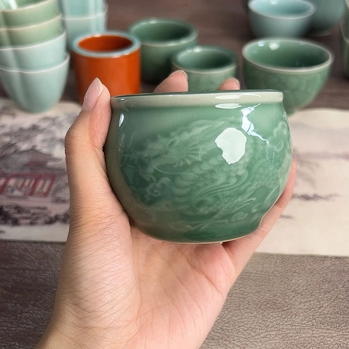 小米茶器龙泉青瓷