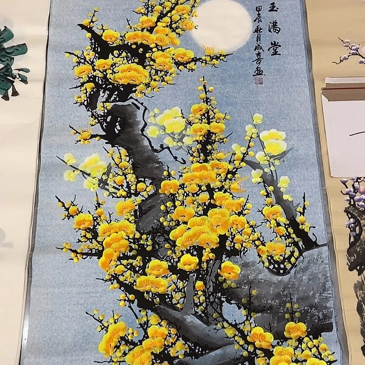 三个张画廊直播间！