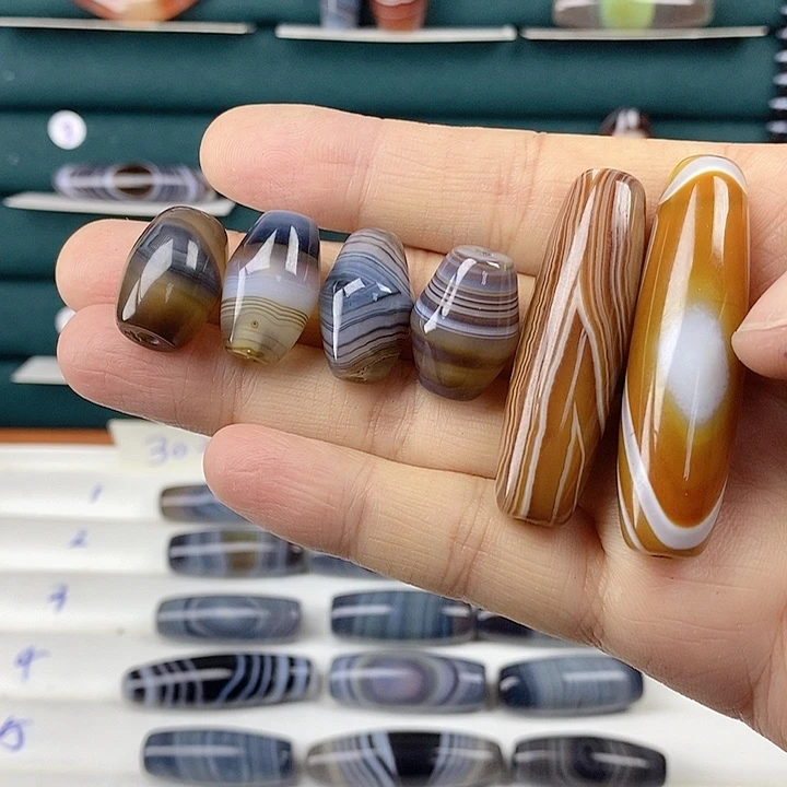 落***)玛瑙/玉髓未镶嵌颈饰