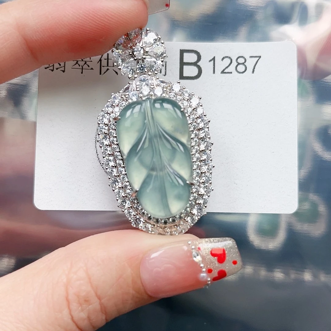 翡翠颈饰未镶嵌翡翠1287