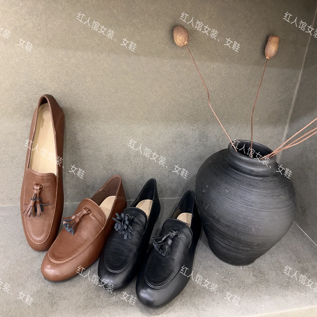 861时髦好搭复古英伦风流苏乐福鞋98-5