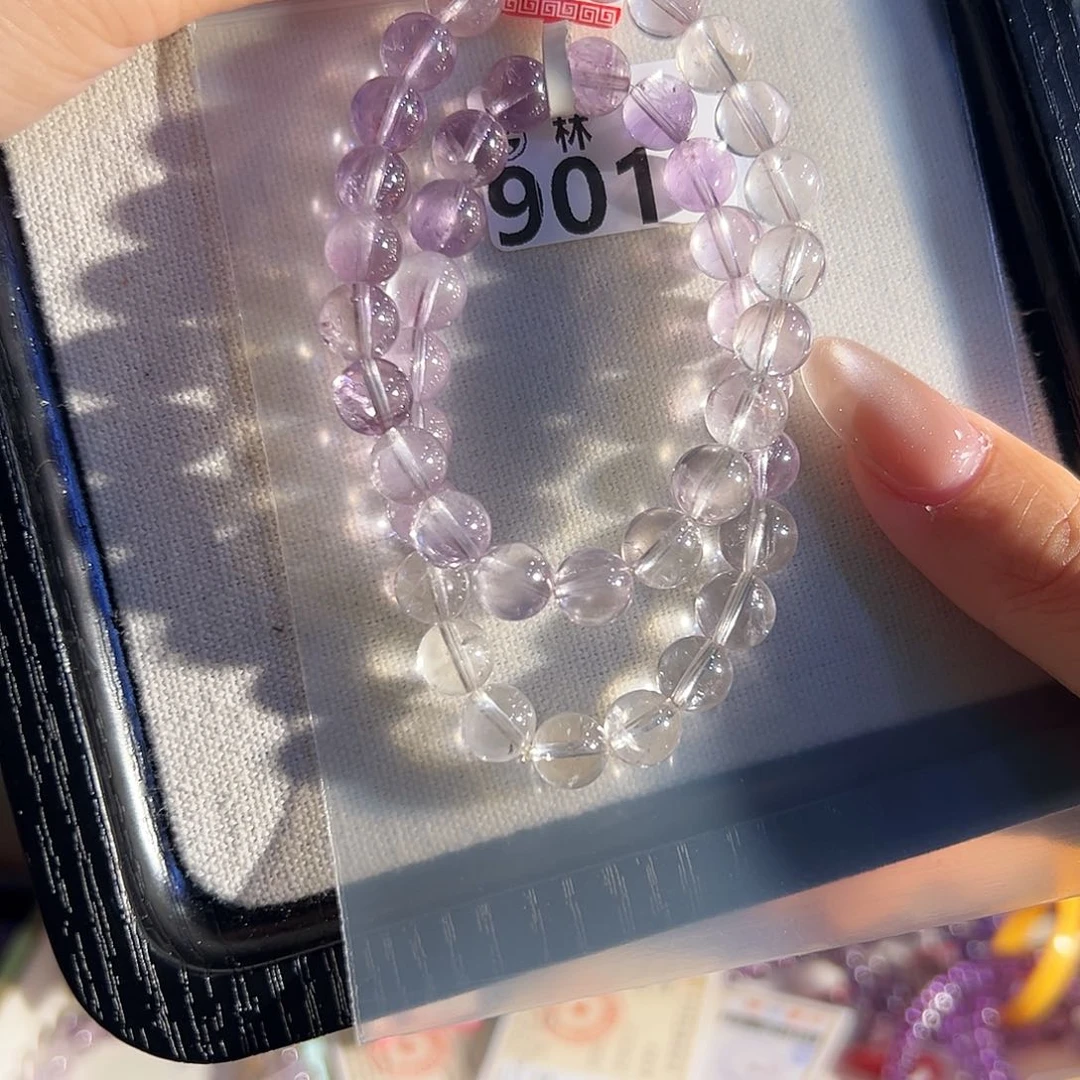 水晶手链未镶嵌多样性发一