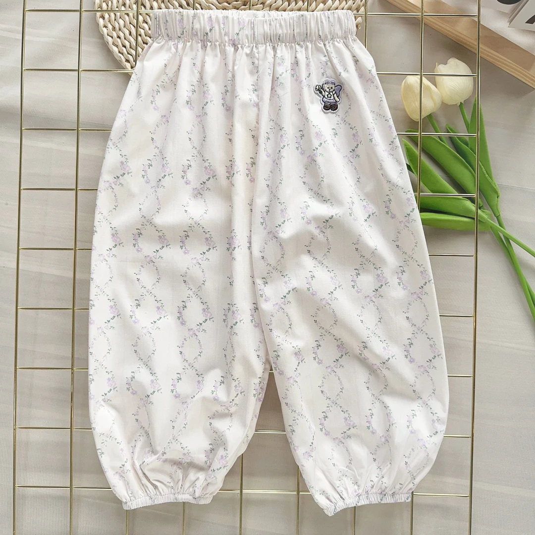 【玫瑰花蕾】H25191女童公主夏季百搭时尚洋气可爱短裤韩版